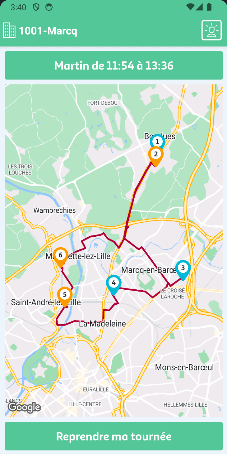 Aperçu du projet DMS Mobile